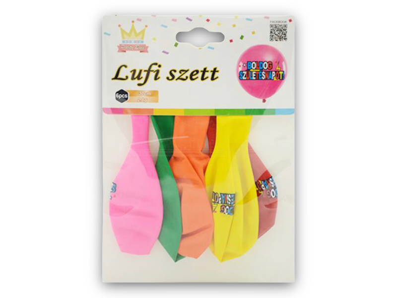 Lufi latex 30cm*6pcs 888846