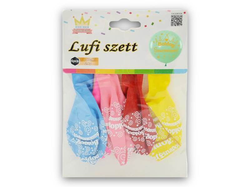Lufi latex 30cm*6pcs 888815