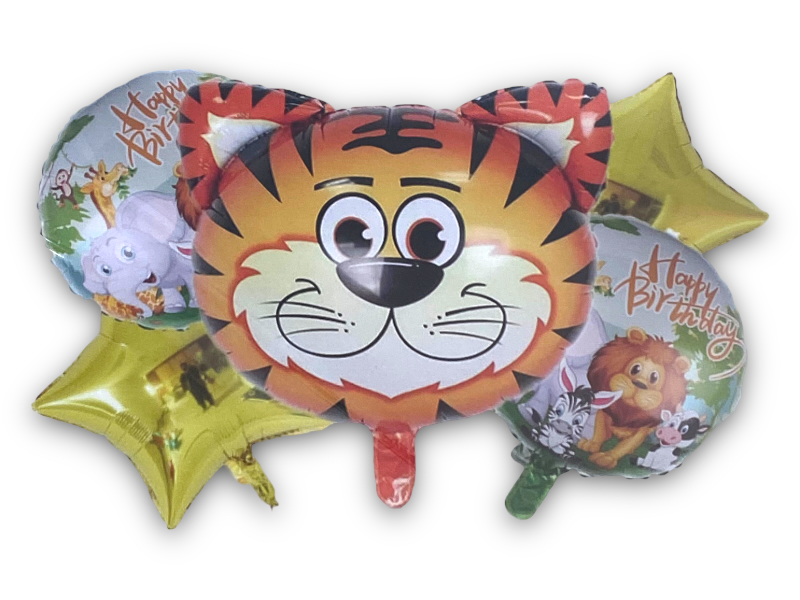 Fólia lufi tigris 5pcs 896919