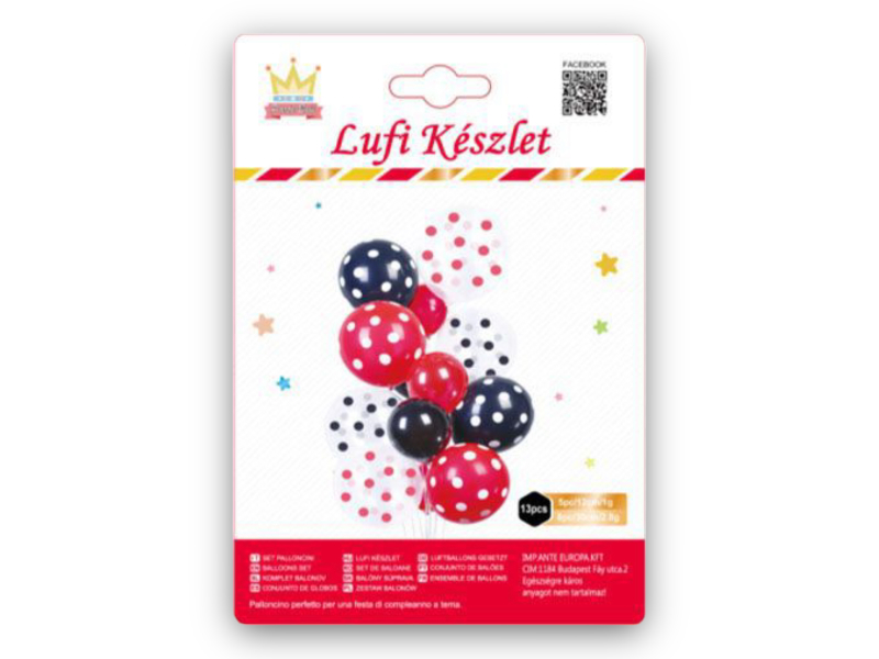 Lufi szett 13pcs 889942