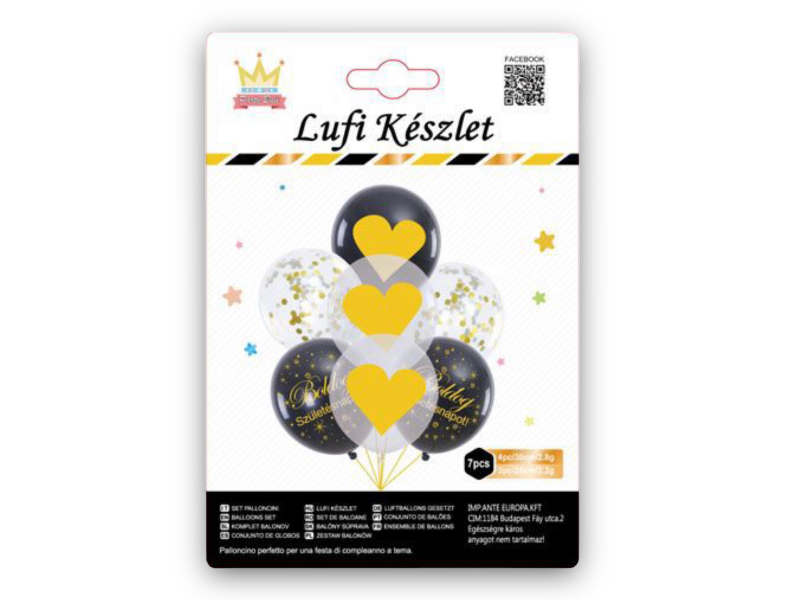 Lufi latex szett 7pcs 889386