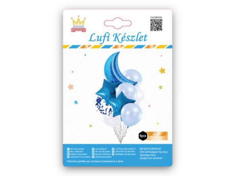 Lufi szett 9pcs 889621