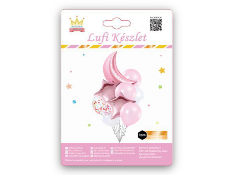 Lufi szett 9pcs 889614