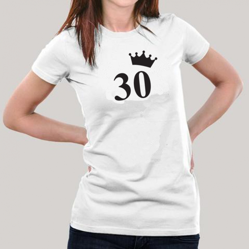 Póló 30 éves koronás XL