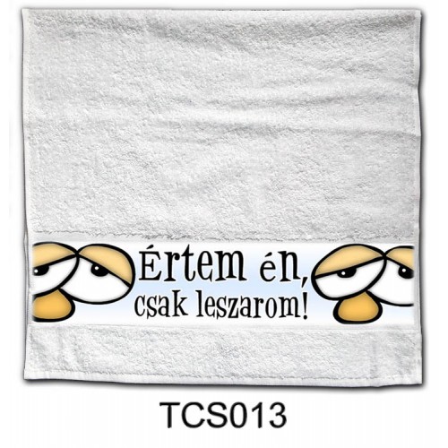 Törölköző TCS013/Értem én csak