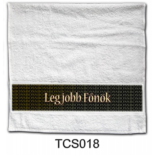 Törölköző TCS018/Legj.főnök