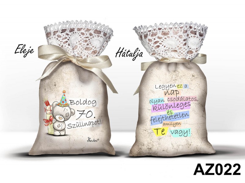 Álomzsák AZ022/Boldog 70