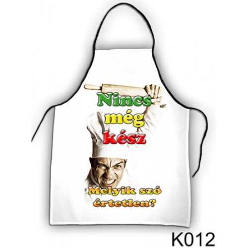 Kötény K012/Nincs még kész