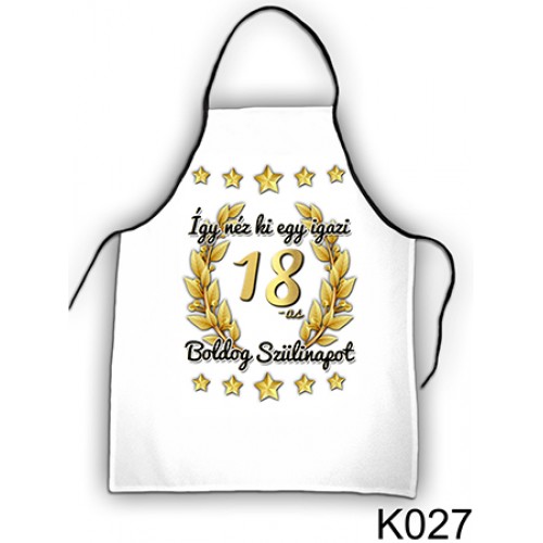 Kötény K027/18-as