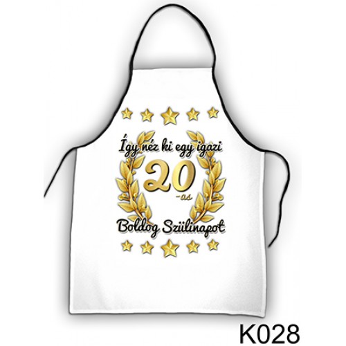 Kötény K028/20-as