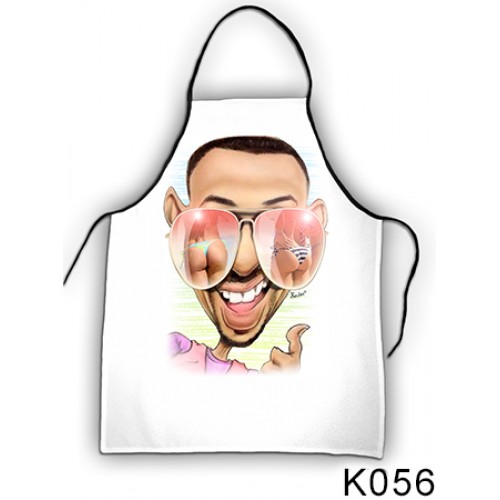 Kötény K056/Szemüveg popsis